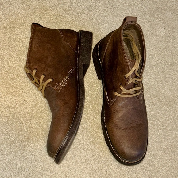 Chaps leather chukka boots 9.5 - Picture 12 of 12